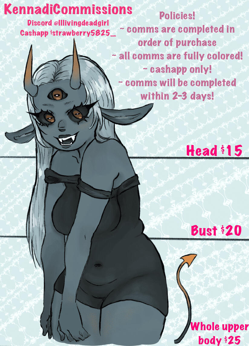 Commission info